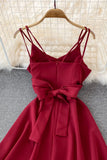 Cute V-Neck Short Dresses, A-Line Fashion Dresses HZ0429