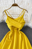 Cute V-Neck Short Dresses, A-Line Fashion Dresses HZ0429