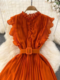 Cute Chiffon Long Fashion Dress HZ0429