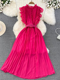 Cute Chiffon Long Fashion Dress HZ0429